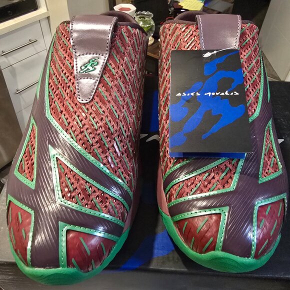 Size 12 - ASICS Kiko Kostadinov x Novalis Gel Styrax Dahlia Bright Green NEW - Picture 4 of 14